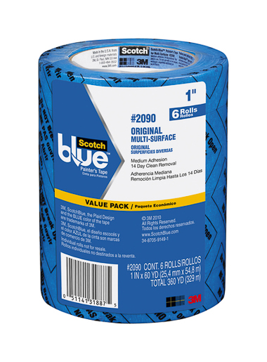 3M Scotch Malerabdeckband 2090 36mmx50m blau #PT209036